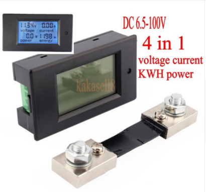Metering DC diversions loads up to 100A