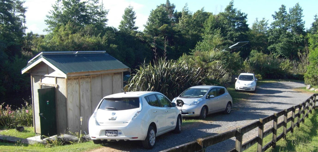 Nissan LEAFs at work