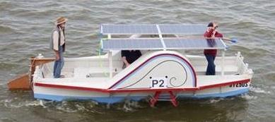 Smart Drives used as solar driven BLDC motors on a boat.