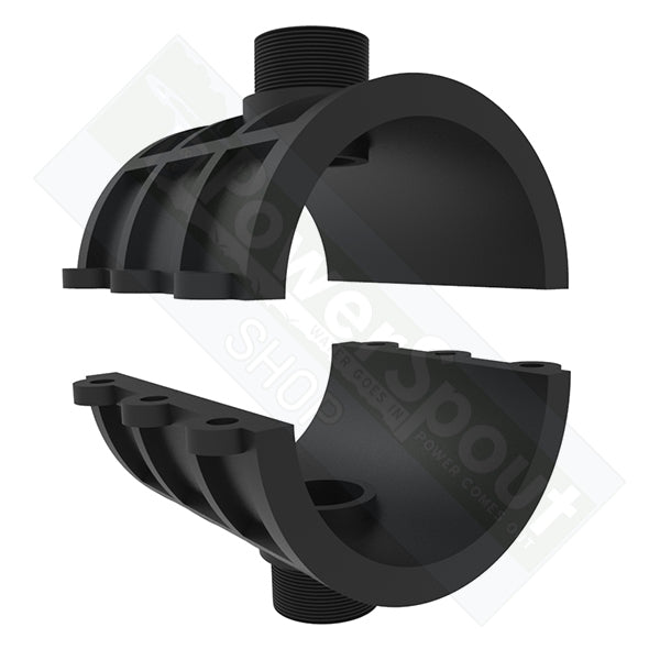 PowerSpout 2-Way Pipe Saddle