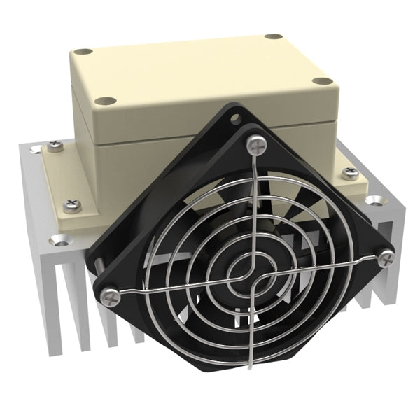 Crydom DC SSR (Solid State Relay) with Fan Cooled Heat Sink