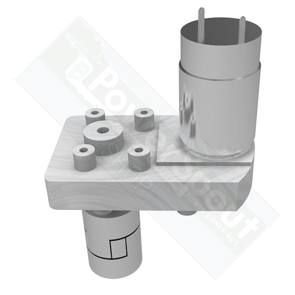 LH Pro Motor Drive, Gearbox & Coupling