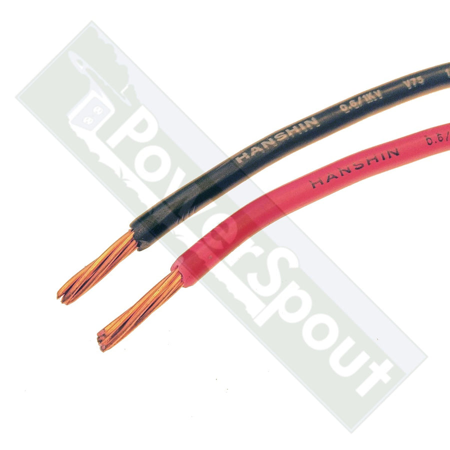 Conduit Wire 6.0 mm² (Red or Black)