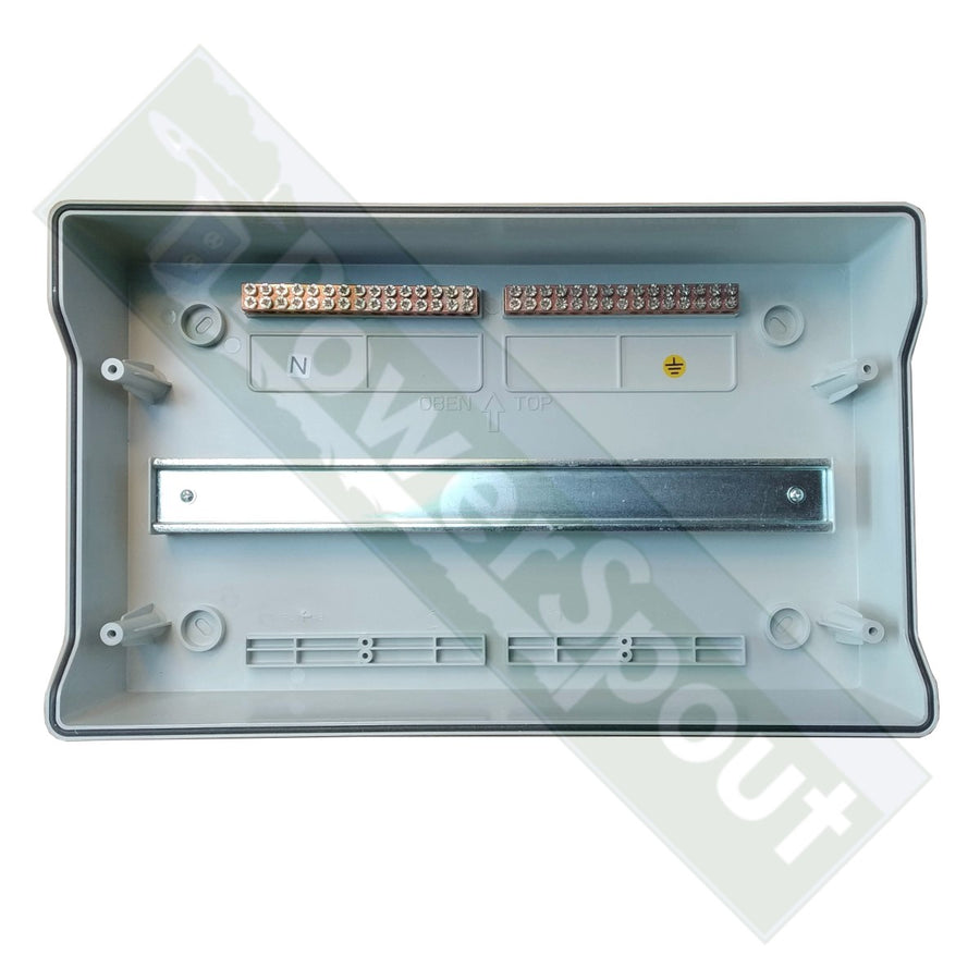 18-way Weatherproof (IP66) DIN Rail Enclosure