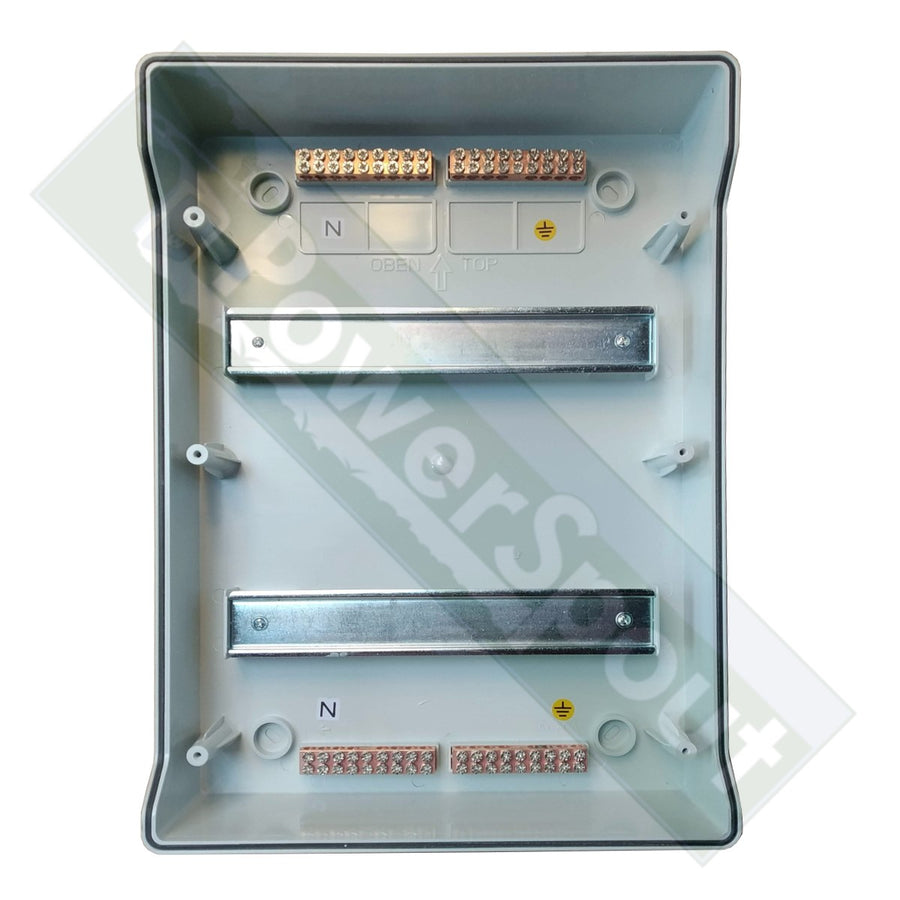 24-way Weatherproof (IP66) DIN Rail Enclosure