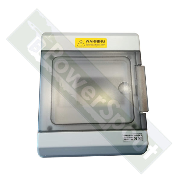 6-way Weatherproof (IP66) DIN Rail Enclosure