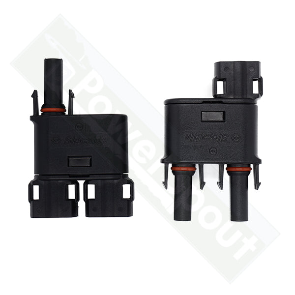 Slocable Solar PV 2 to 1 Branch Connectors