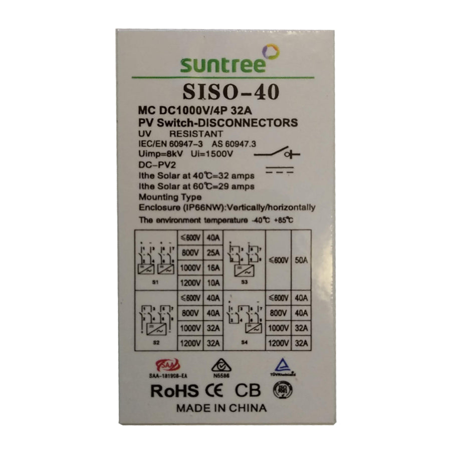 32A DC Switch